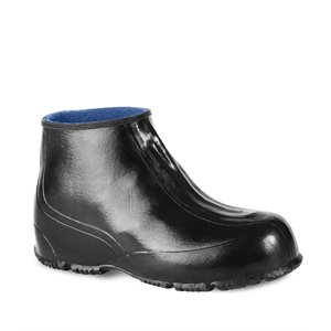 Couvre-chaussure en caoutchouc avec fermeture éclair