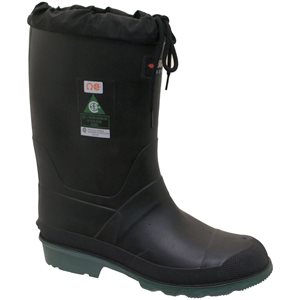 Steel toe and plate winter boot