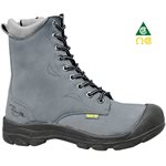 Botte 8" avec embout et semelle en acier Charcoal