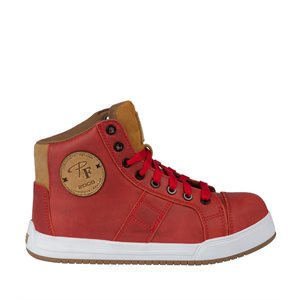 Botte 6" avec embout et semelle en composite Rouge