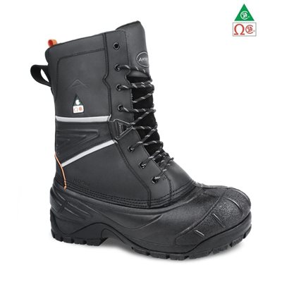 Botte d'hiver avec embout et semelle en composite 