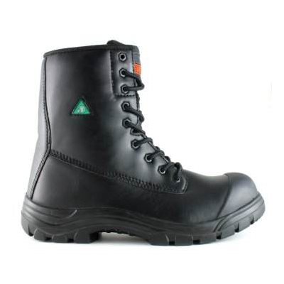 Steel toe and plate boot